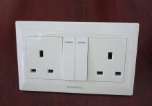 13A twin socket