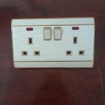 Twin socket rose gold